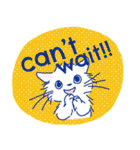 ゆかいな猫達が英語で伝えるスタンプ（個別スタンプ：33）