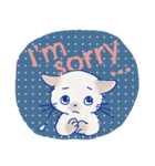 ゆかいな猫達が英語で伝えるスタンプ（個別スタンプ：36）