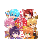 しゃべるすとぷりあけおめスタンプ（個別スタンプ：24）