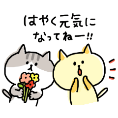 [LINEスタンプ] ゆるゆるニャンコの気づかいメッセージ