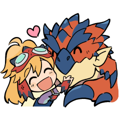 [LINEスタンプ] モンスターハンター ライダーズ スタンプ