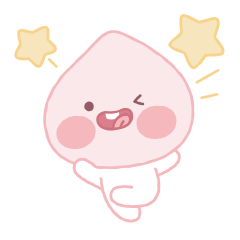 [LINEスタンプ] 動く！ちびアピーチのラブリーな1日！2