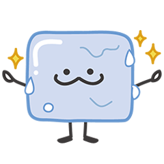 かわいい氷のキャラクター Lineスタンプ Mist