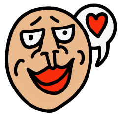 さとうの変な顔4 Lineスタンプ さとうの変な顔