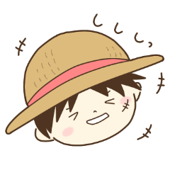 One Piece ゆるかわルフィの日常 Lineスタンプ ぴちょ