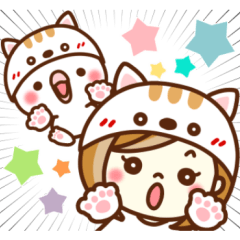 [LINEスタンプ] あんずちゃん9(気遣い♥だじゃれ)