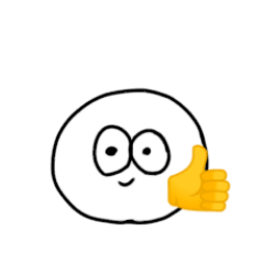 真ん丸お目目の絵文字 Lineスタンプ Chikuwa