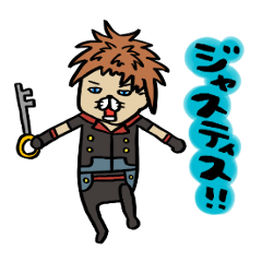 [LINEスタンプ] スピルハンバーグ画 キングダム ハーツ