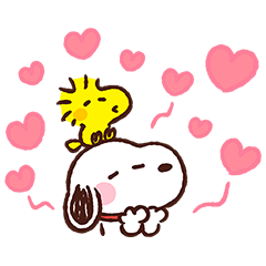 [LINEスタンプ] カナヘイ×スヌーピー