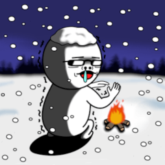 [LINEスタンプ] グラさん 冬編