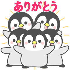 [LINEスタンプ] 飛び出す☆ほのぼのペンペン