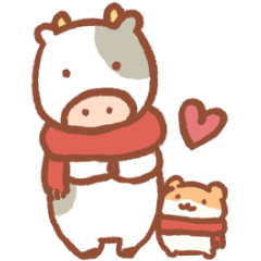 [LINEスタンプ] モ〜モ〜はむちゃん