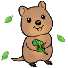 [LINEスタンプ] はっぴークオッカ